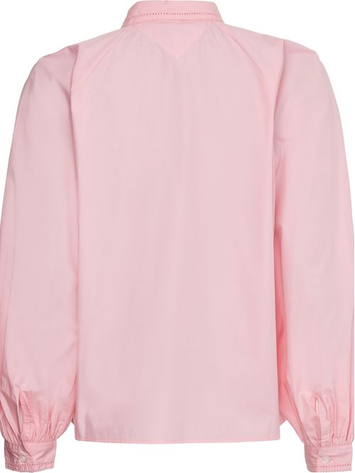 Camisa con mangas raglán y corte amplio