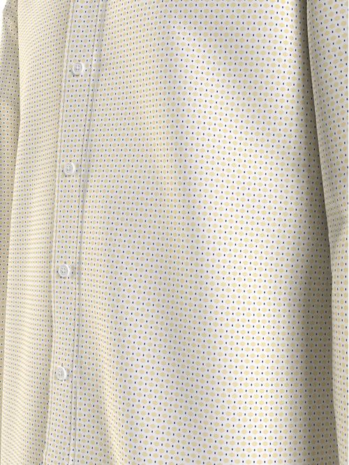 Camisa con microestampado de puntos