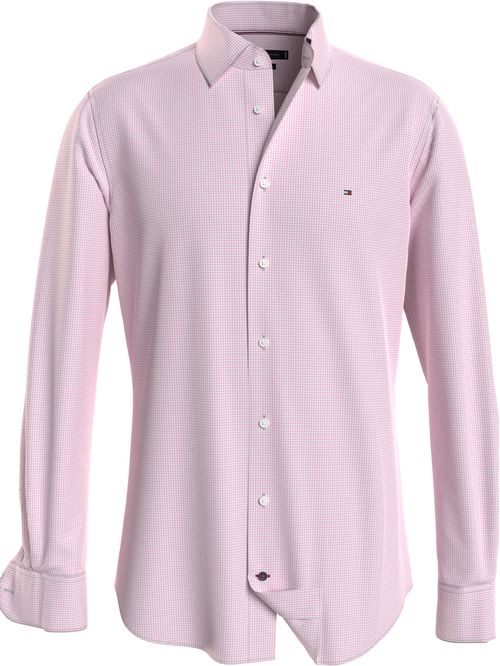Camisa gingham de corte regular