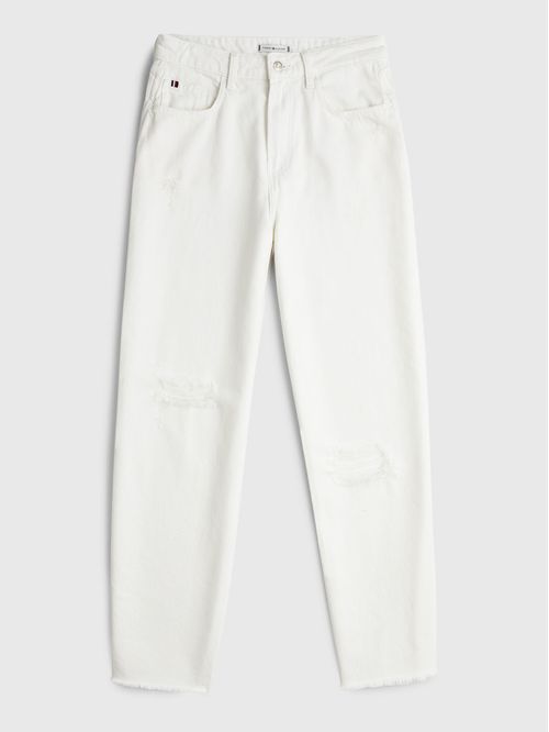 Jean de corte amplio Balloon y talle alto