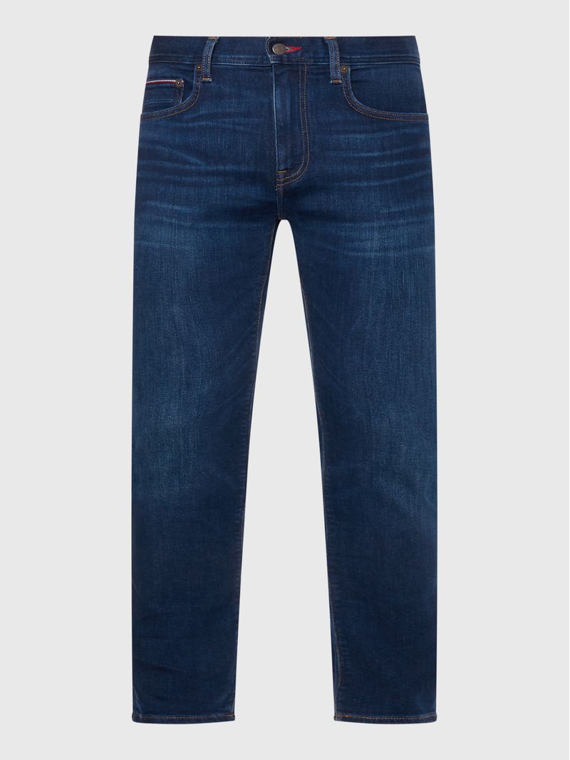 Jeans-Bleecker-desteñidos-de-corte-ajustado