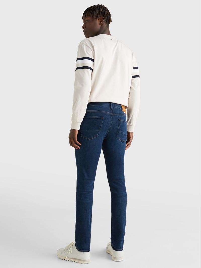 Jeans-Bleecker-desteñidos-de-corte-ajustado