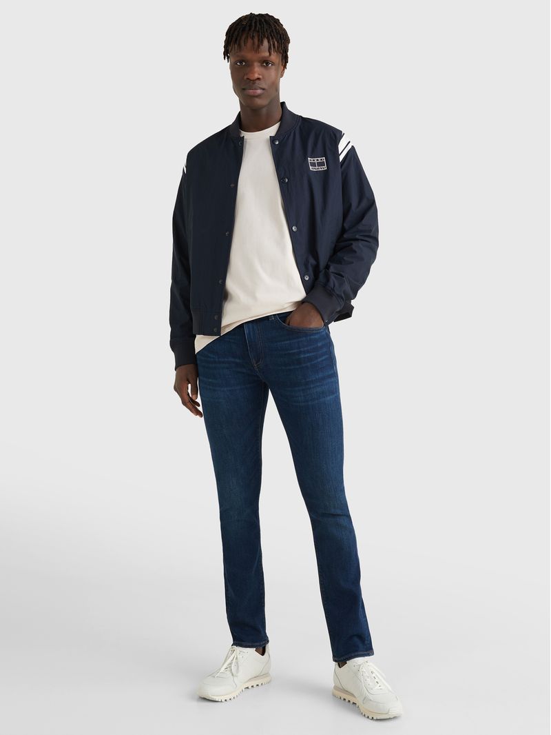 Jeans-Bleecker-desteñidos-de-corte-ajustado