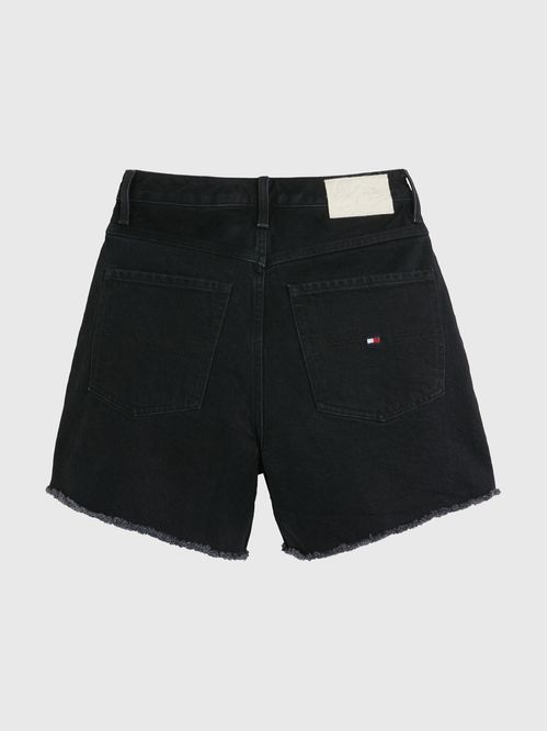 Shorts jeans Tommy Hilfiger x Shawn Mendes de cintura alta