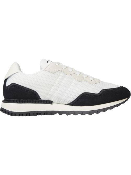 Zapatillas de running con mezcla de texturas