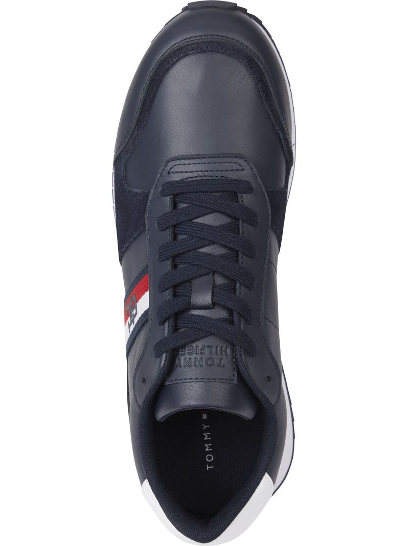 Zapatillas-de-running-en-piel-con-monograma