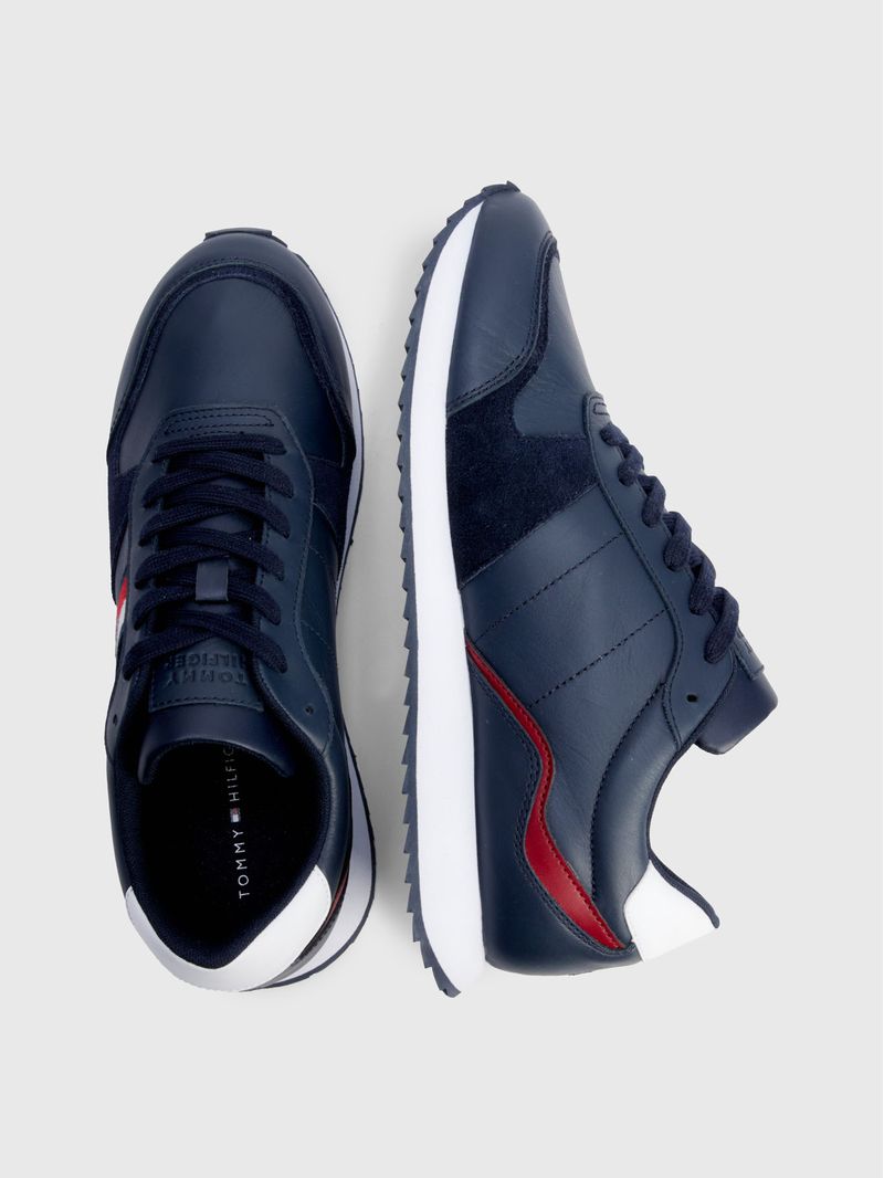 Zapatillas-de-running-en-piel-con-monograma