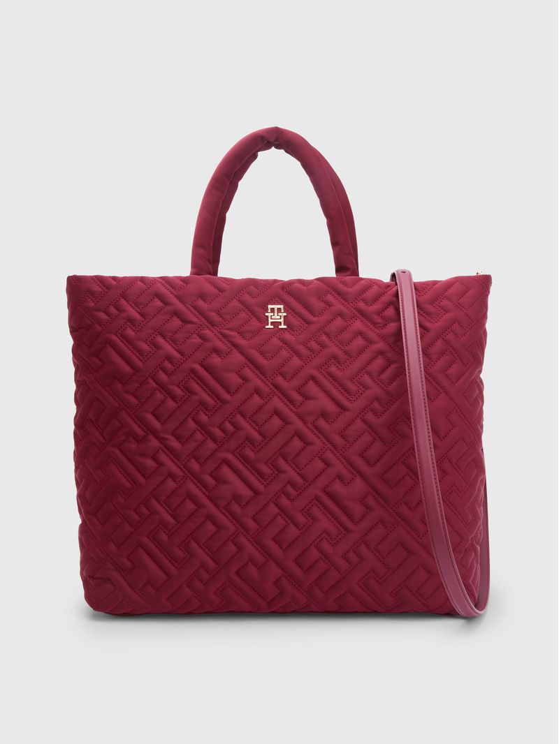 Cartera-tote-con-monogramas-TH-acolchados