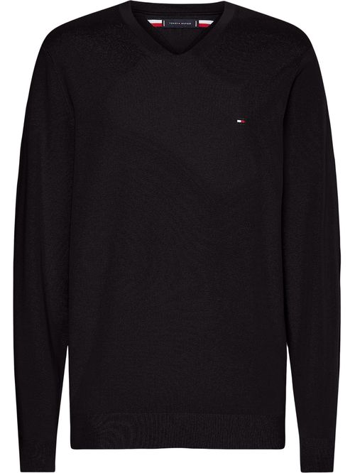 Sweater essential de cuello v