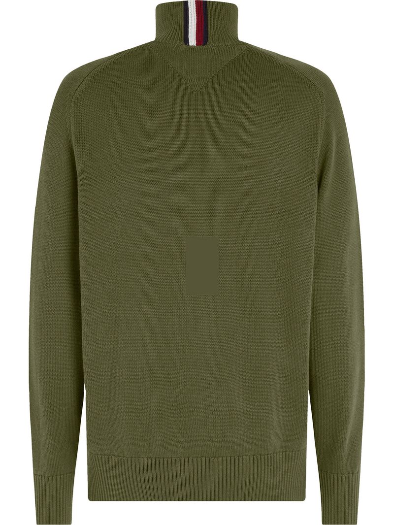 Cardigan-de-cuello-alto-con-monotipo-Hilfiger