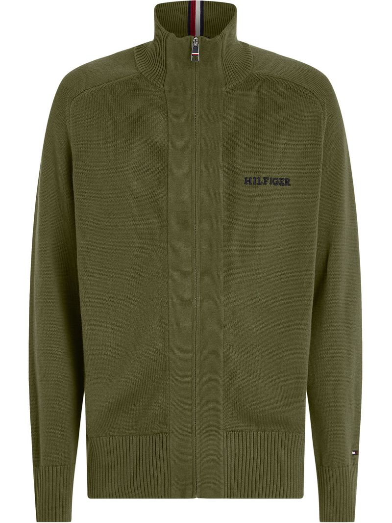 Cardigan-de-cuello-alto-con-monotipo-Hilfiger