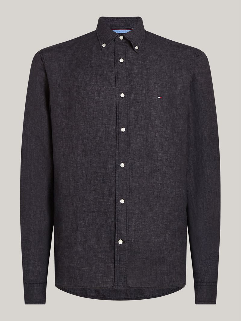 Camisa-de-lino-teñido-con-pigmentos