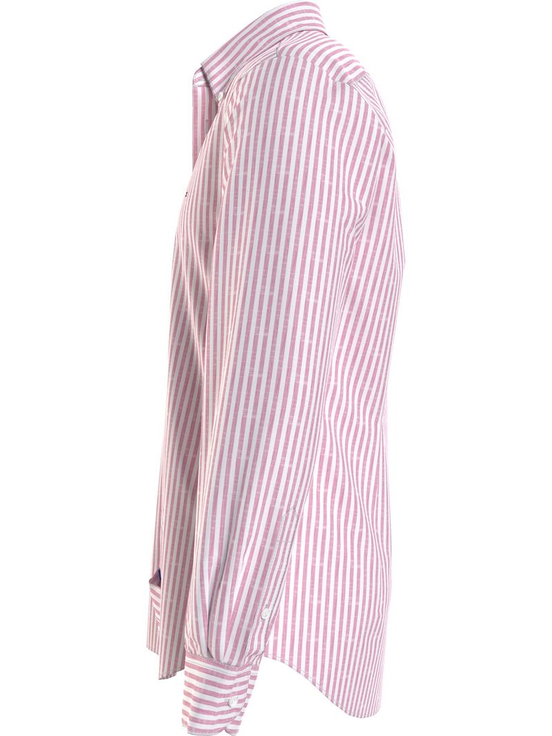 Camisa-de-rayas-con-logo