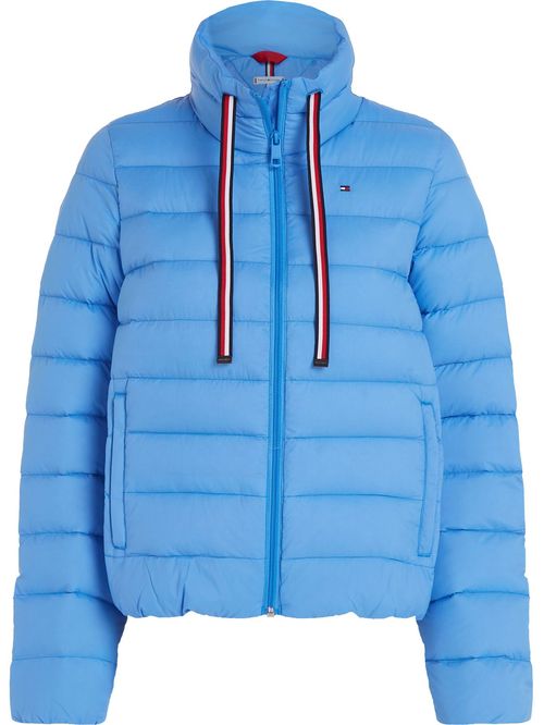 Campera acolchada con logo bordado