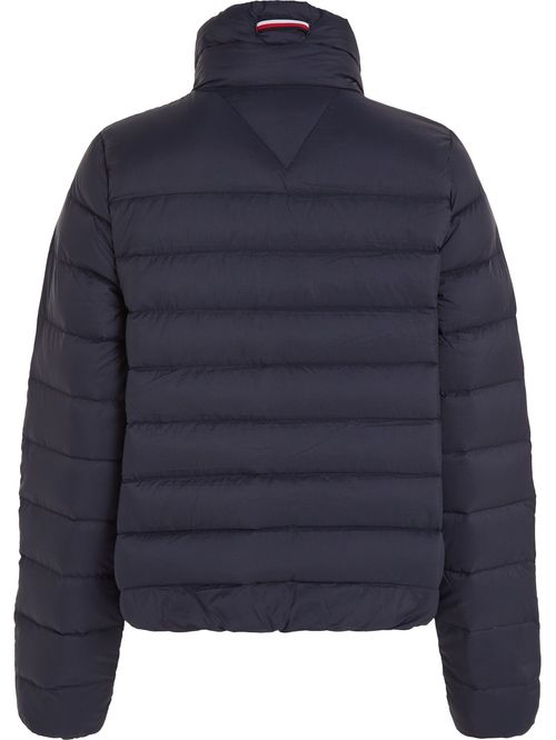 Campera acolchada con logo bordado