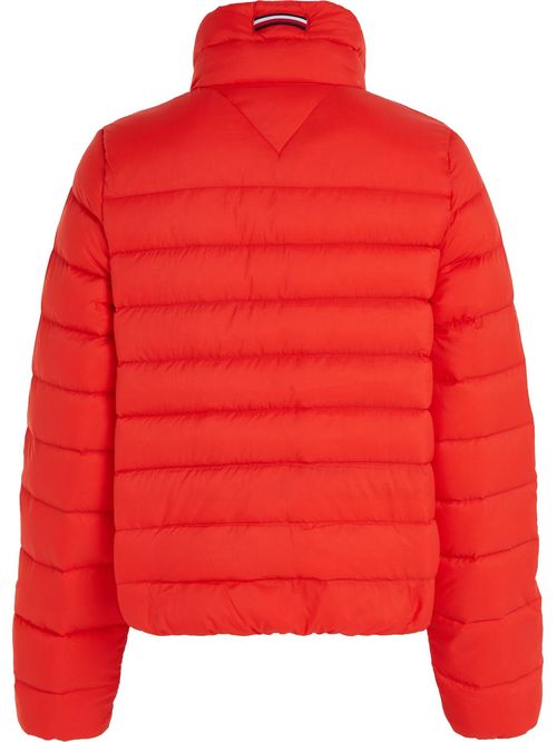 Campera acolchada con logo bordado