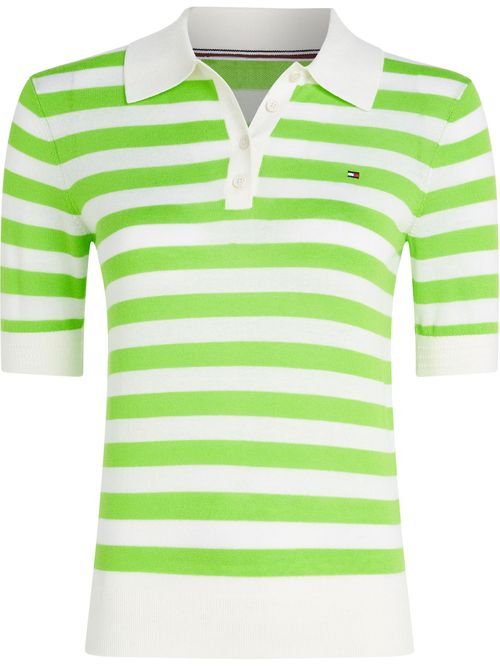 Chomba regular de punto a rayas