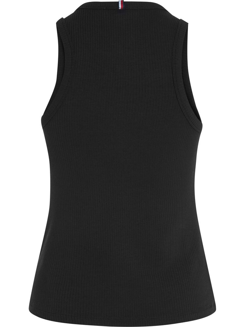 Remera-acanalada-sin-mangas-de-corte-slim
