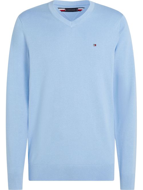 Sweater essential de cuello v