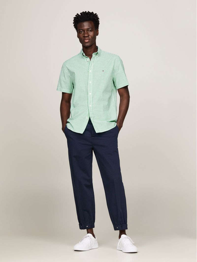 Camisa-de-manga-corta-en-popelin-TH-Flex