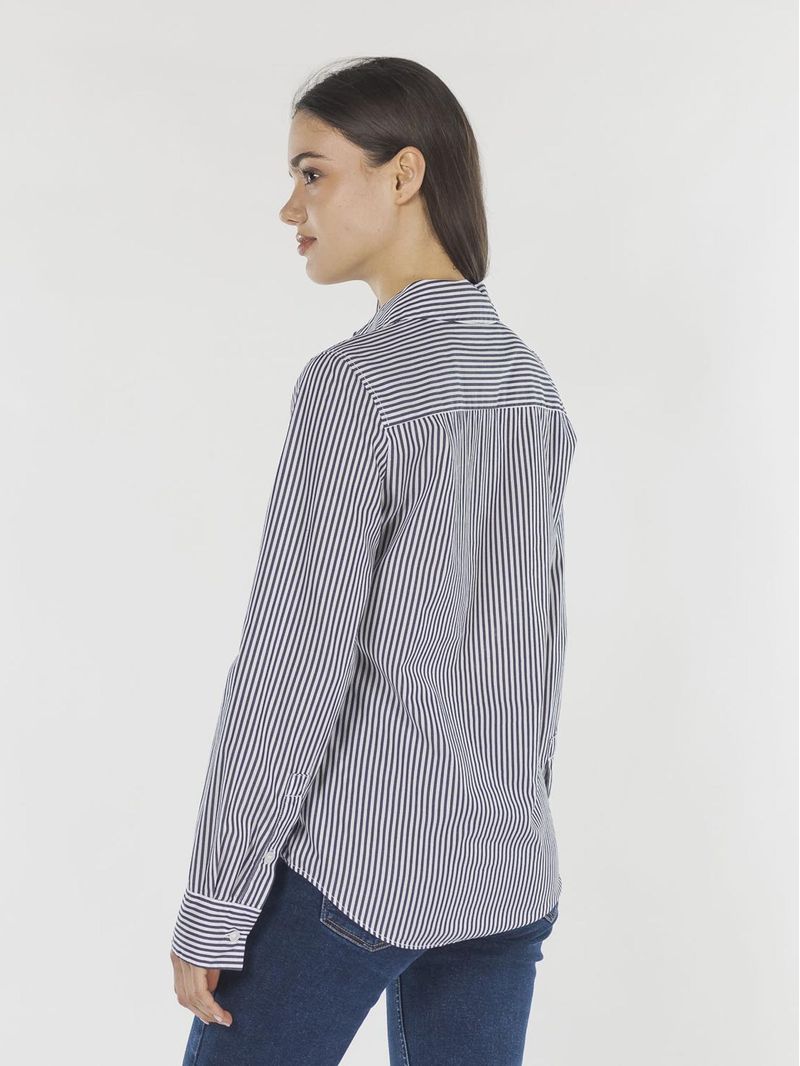 Camisa-Essential-regular-de-rayas