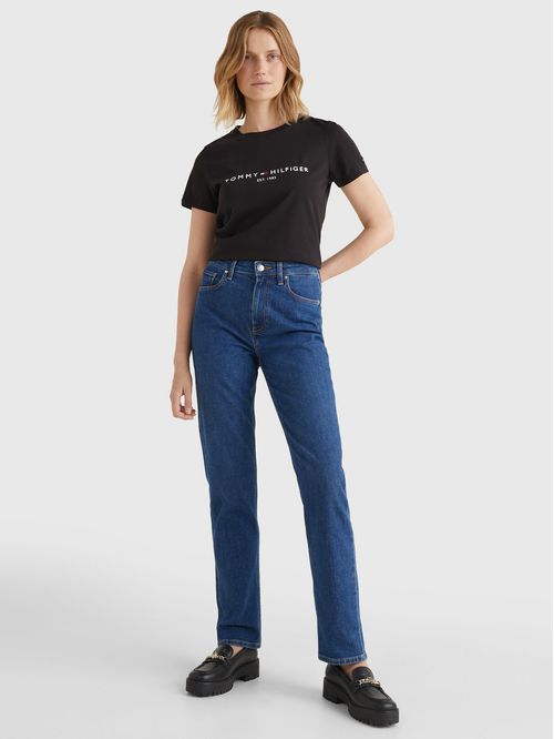 Remera Heritage con cuello redondo
