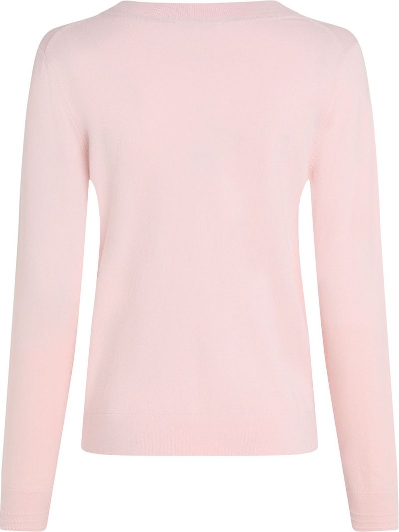 Sweater-de-punto-con-Cuello-en-V