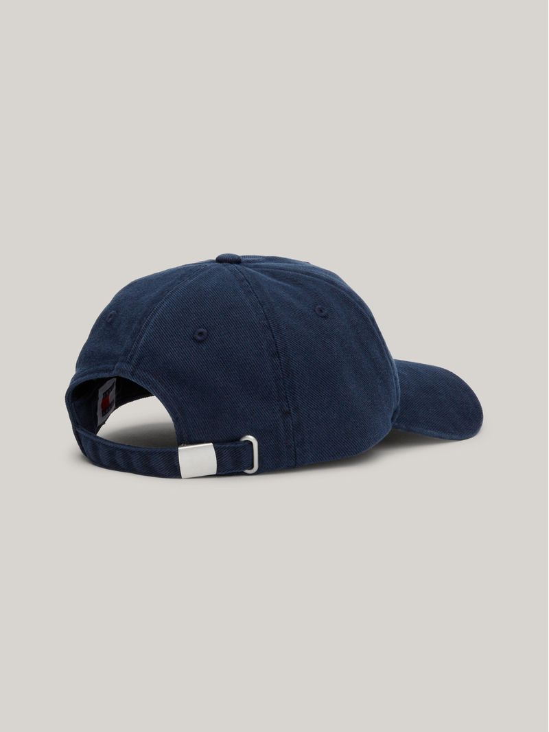 Gorra-de-beisbol-chaqueta-jeans-con-logo-alargado