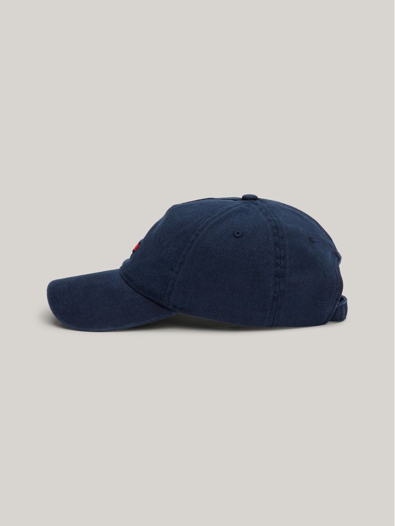 Gorra-de-beisbol-chaqueta-jeans-con-logo-alargado