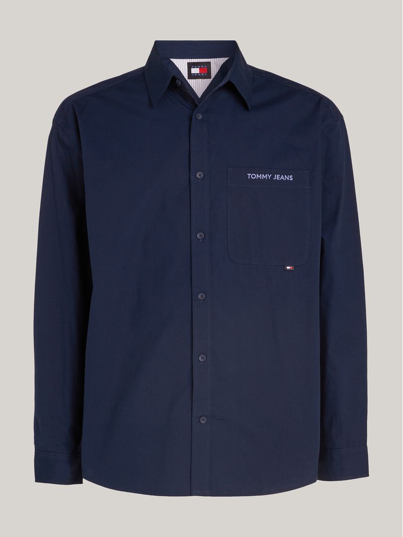 Camisa-Classics-amplia-con-logo-bordado