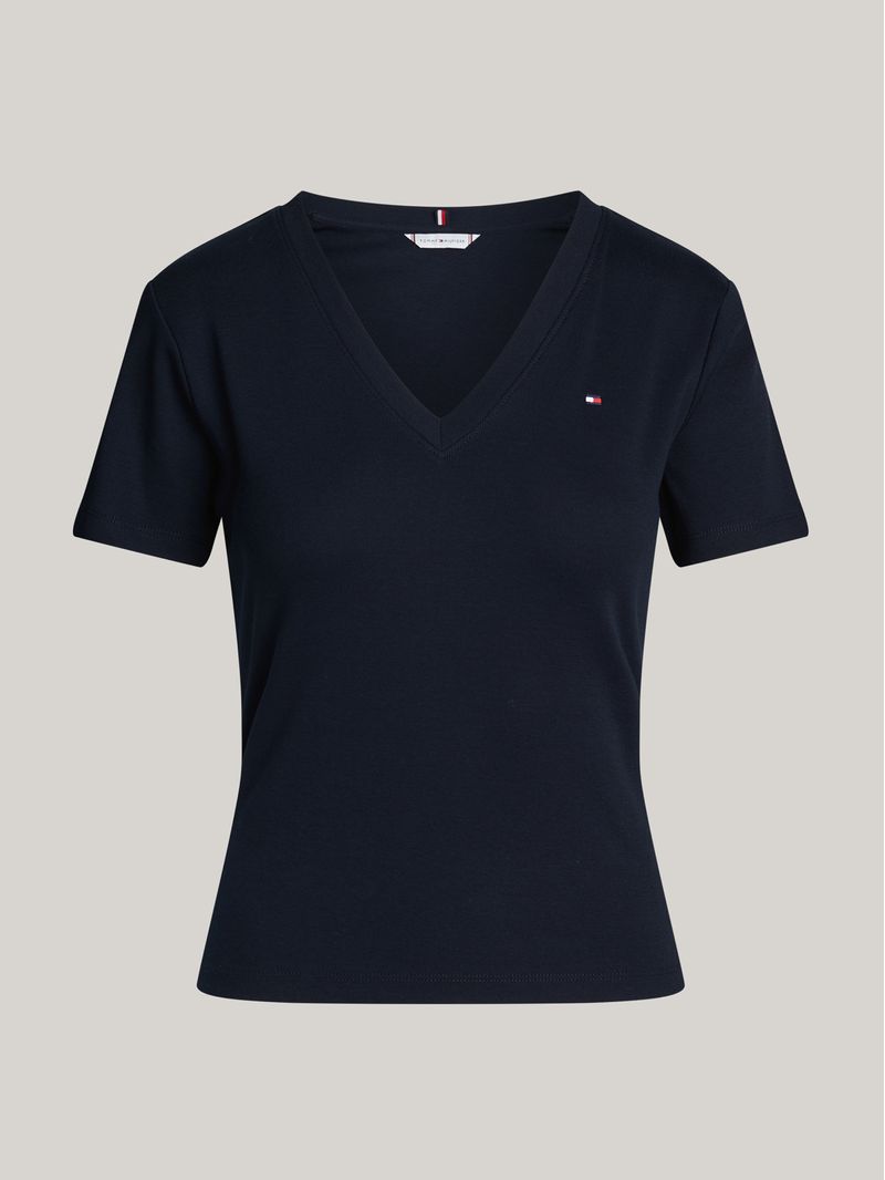 Remera-de-rayas-con-cuello-en-V