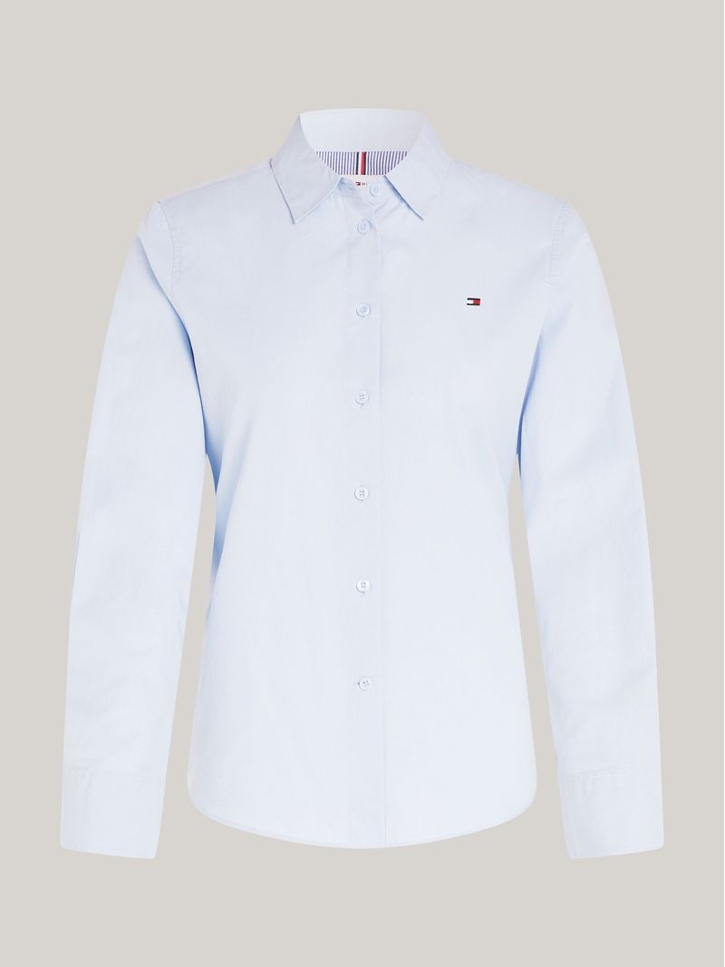Camisa-Essential-de-popelin-con-corte-regular