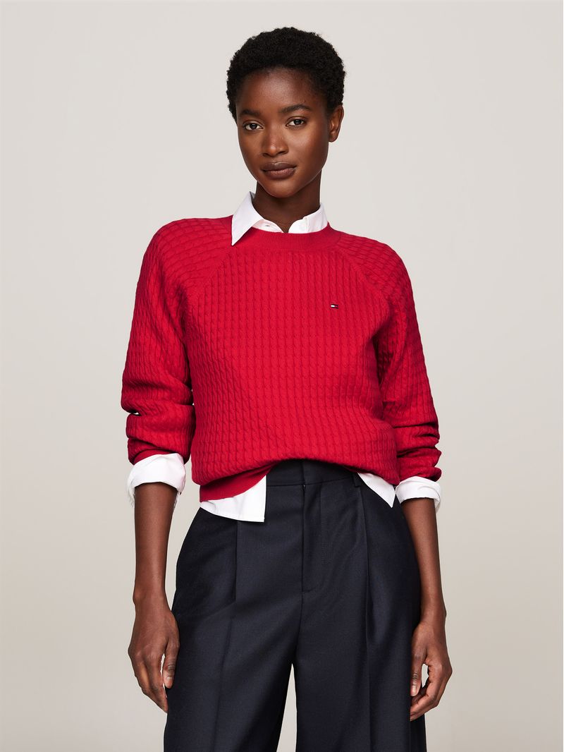 Sweater-amplio-de-punto-trenzado