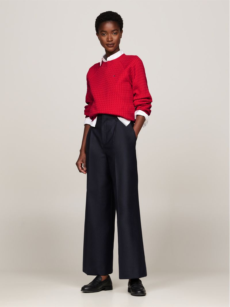 Sweater-amplio-de-punto-trenzado