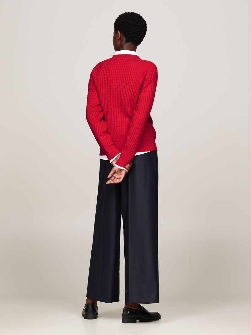 Sweater-amplio-de-punto-trenzado