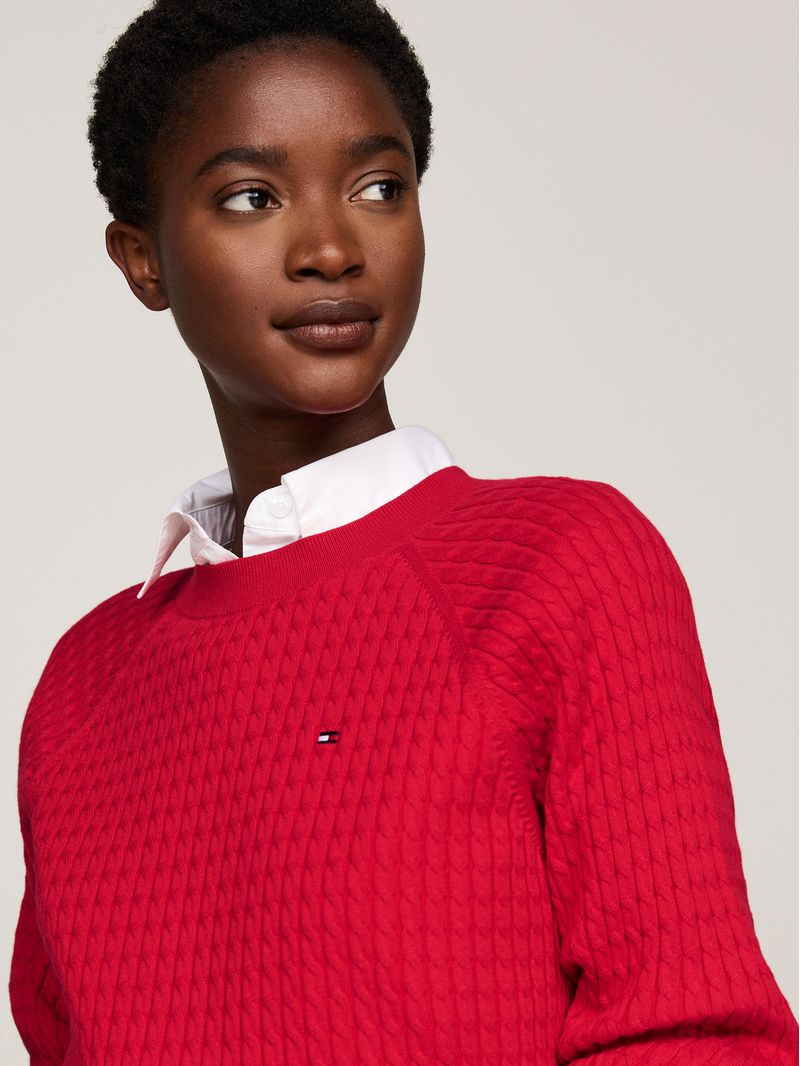 Sweater-amplio-de-punto-trenzado
