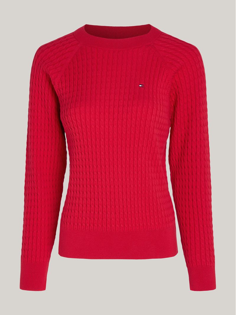 Sweater-amplio-de-punto-trenzado