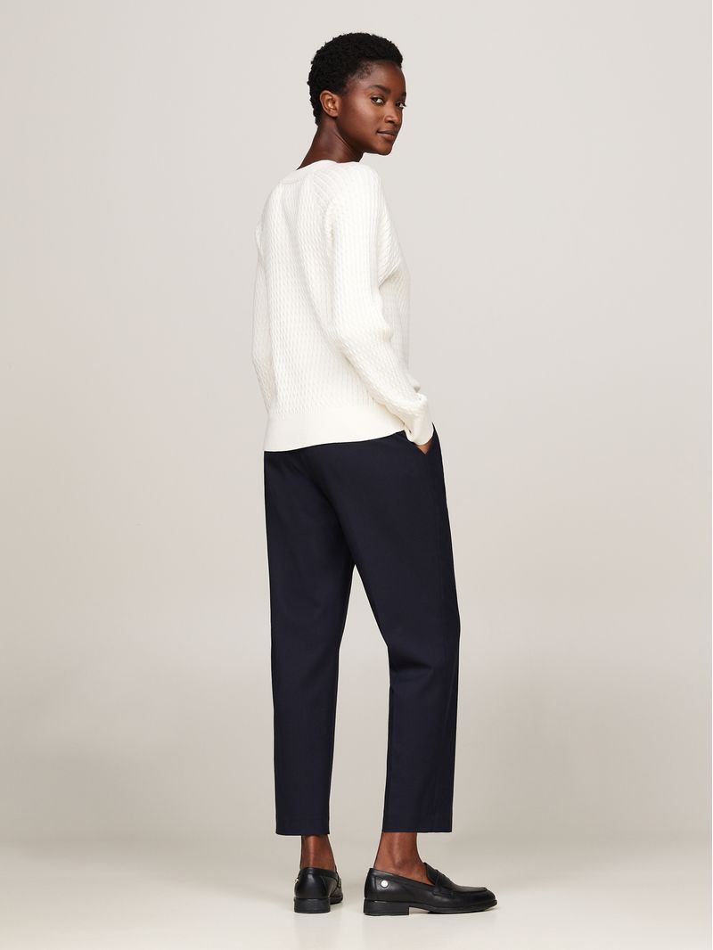 Sweater-amplio-de-punto-trenzado
