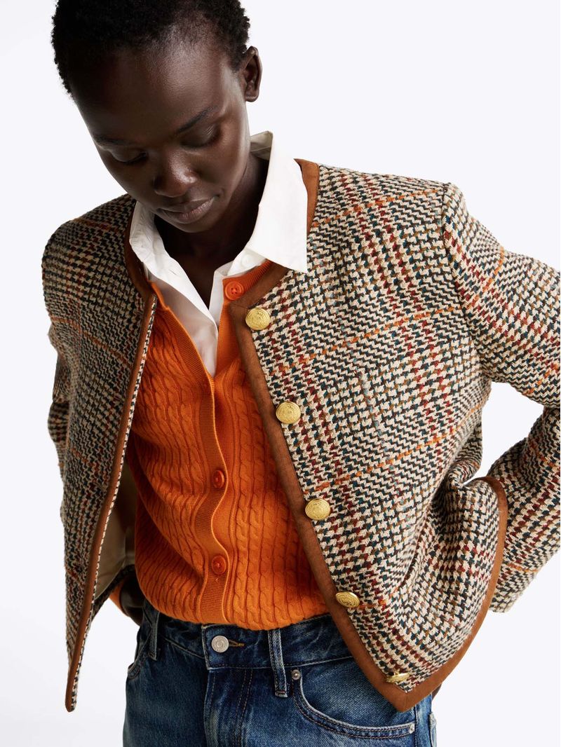 Americana-holgada-de-tweed-y-lana