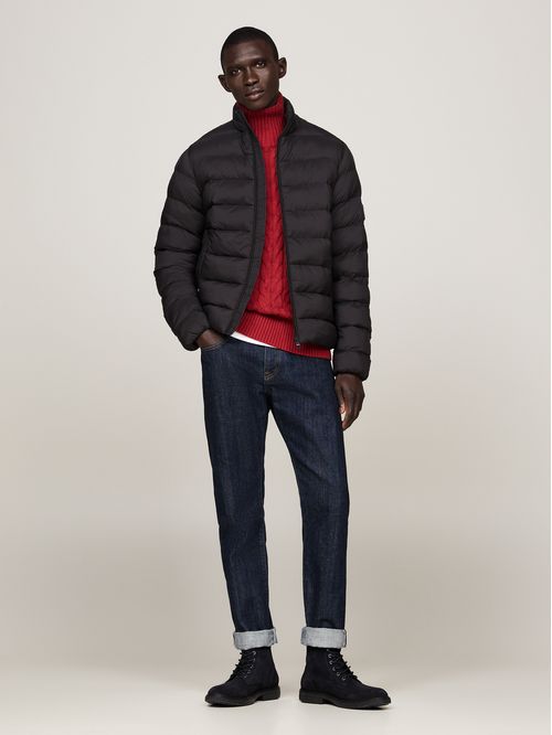 Campera acolchada con aislamiento térmico