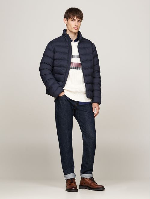 Campera acolchada con aislamiento térmico