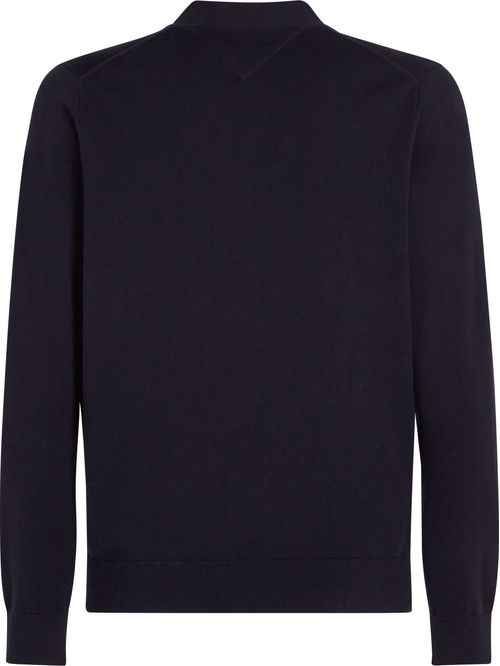 Sweater cardigan con logo