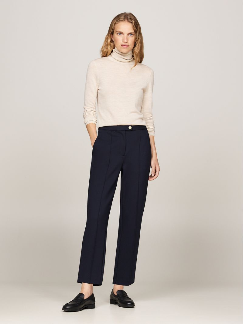 Pantalon-de-corte-slim-con-raya-marcada
