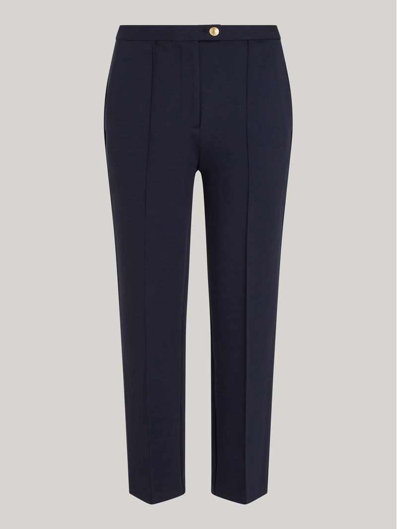 Pantalon-de-corte-slim-con-raya-marcada