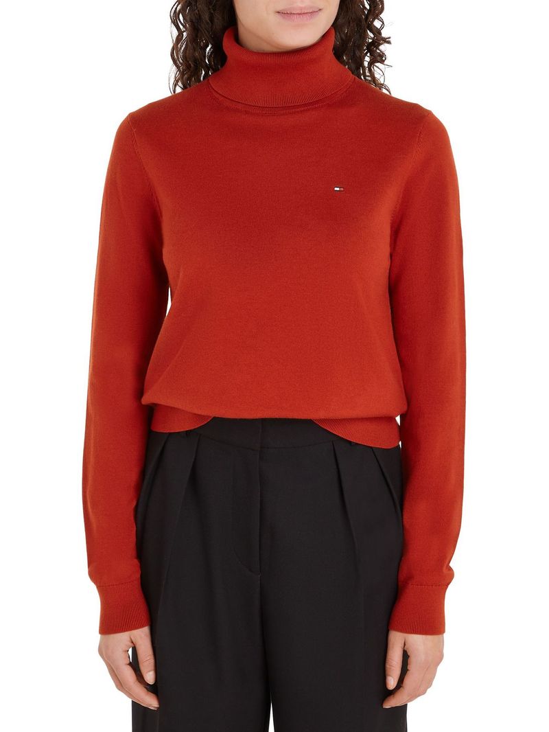 Sweater-de-cuello-alto-con-logo