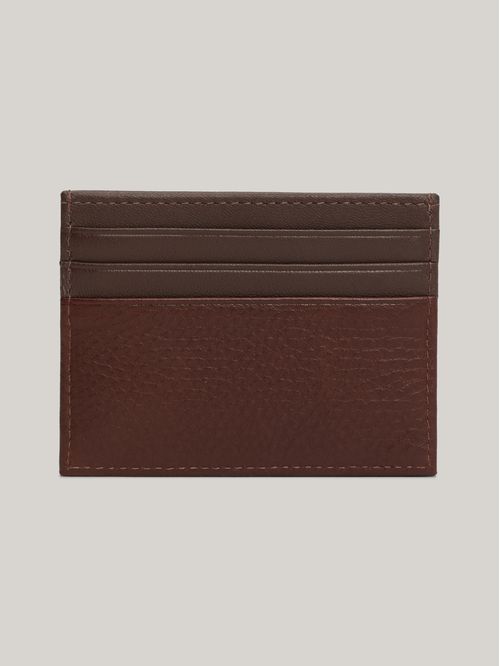 Tarjetero Premium de Piel con logo