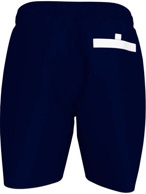 Bañador largo con logo y cordón en la cintura