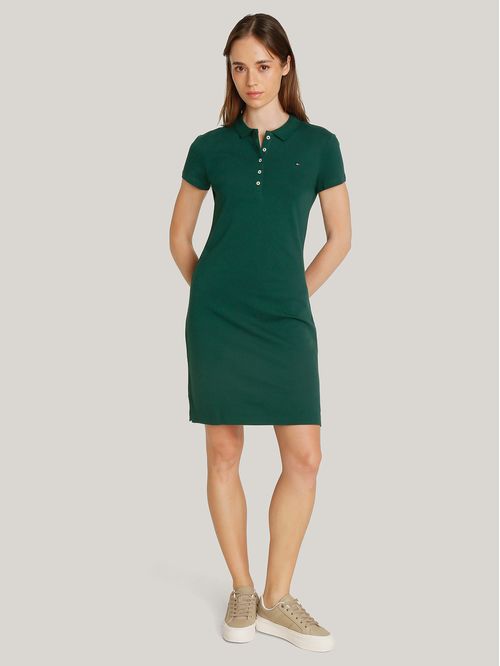 Vestido tipo chomba de corte slim