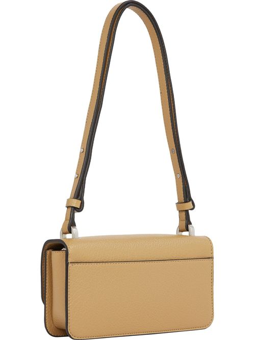 Cartera mensajera con acabado granulado