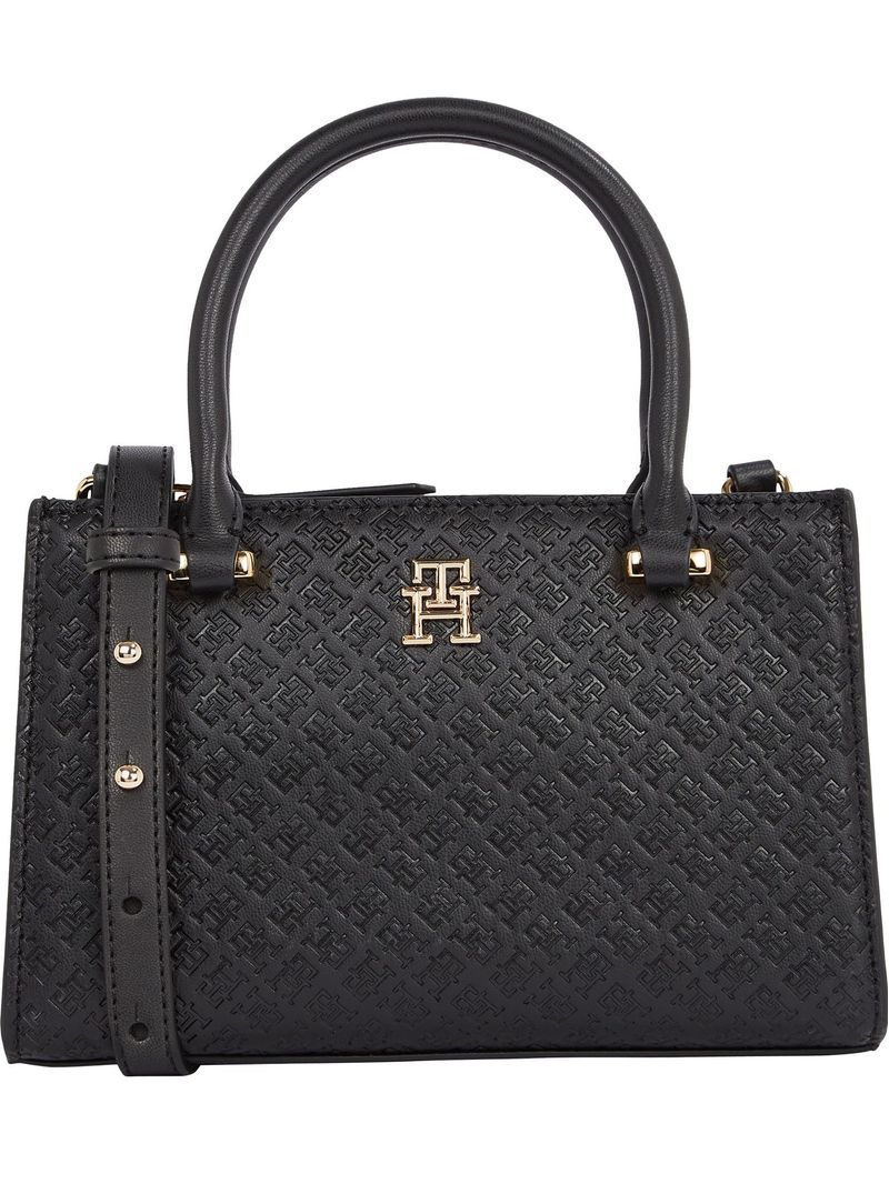 Cartera-tote-con-monogramas-TH-en-bajo-relieve